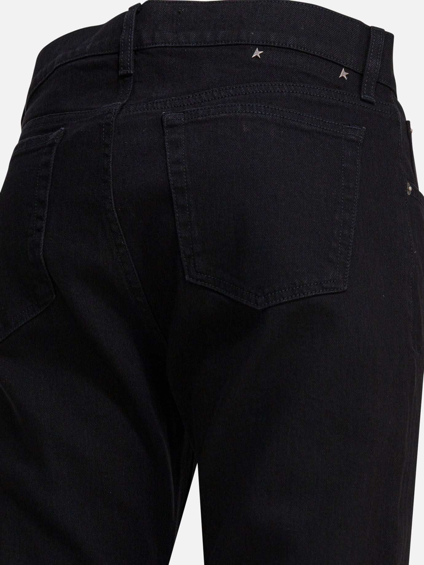 Jeans a gamba dritta Solid colour  Nero - Golden Goose Uomo | PDP | VIETTI Online Store | Zoom-Modal_4
