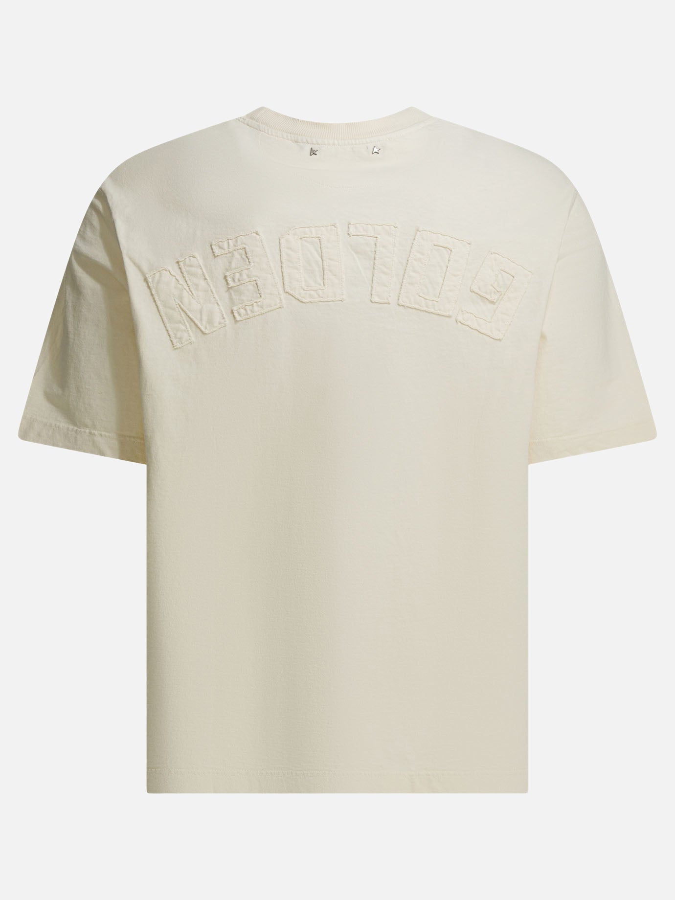 T-shirt girocollo Logo  Bianco - Golden Goose Uomo | PDP | VIETTI Online Store | Zoom-Modal_2
