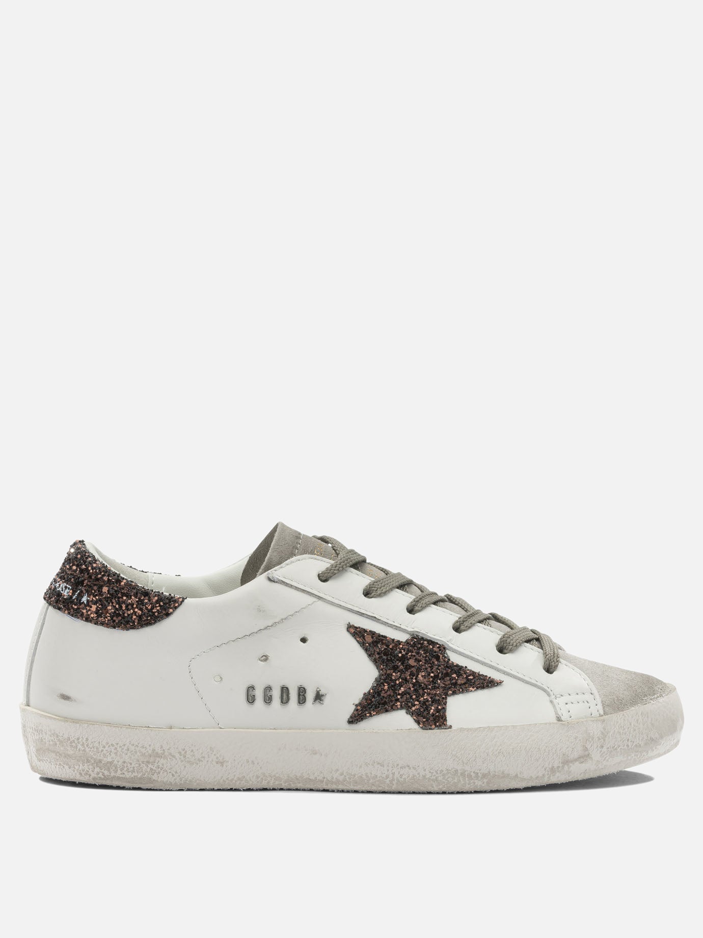 Sneaker basse 92% cow leather 5% polyethylene 3% cotton - 100% rubber  Bianco - Golden Goose Donna | PDP | VIETTI Online Store | Zoom-Modal
