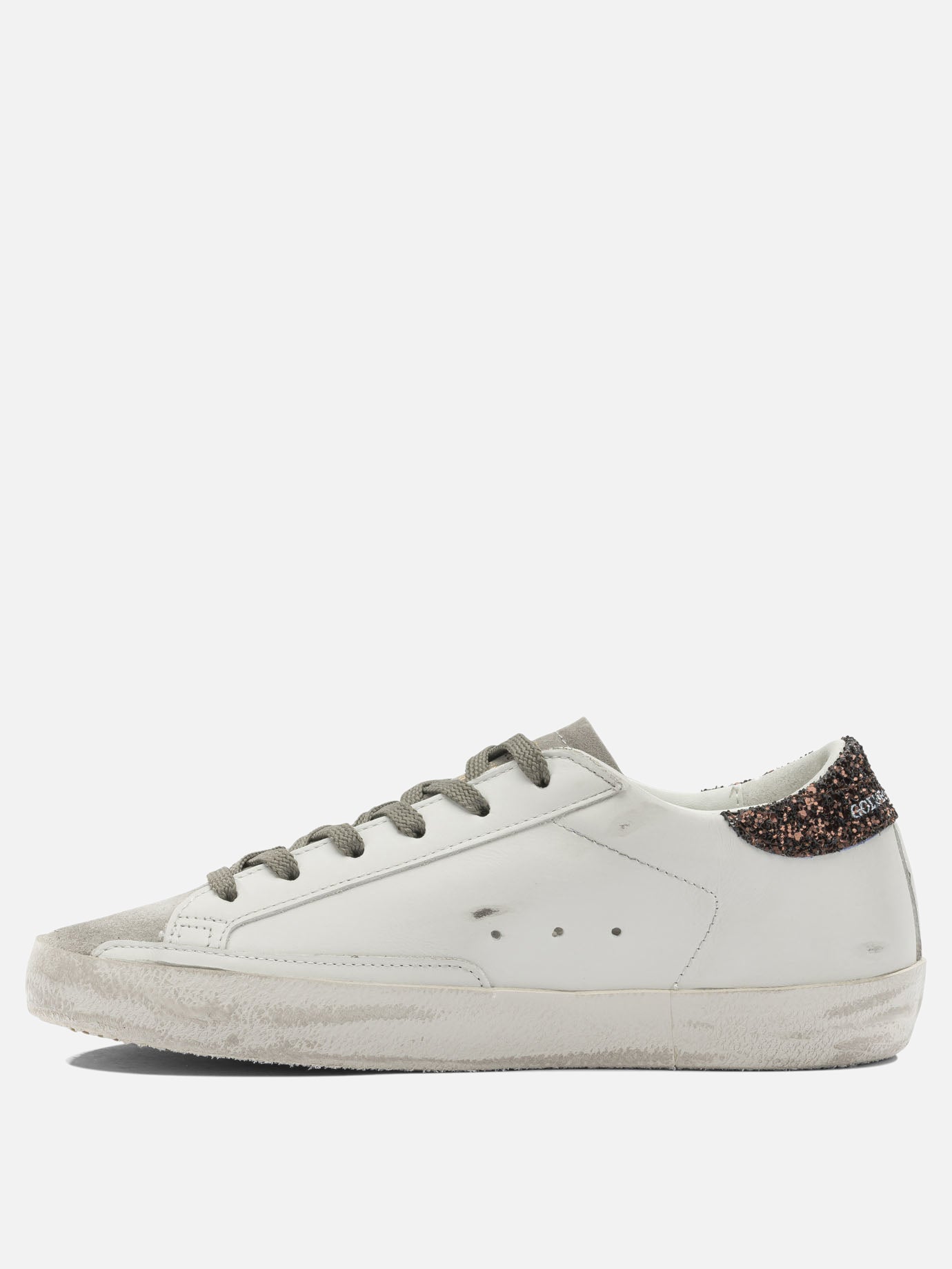 Sneaker basse 92% cow leather 5% polyethylene 3% cotton - 100% rubber  Bianco - Golden Goose Donna | PDP | VIETTI Online Store | Zoom-Modal_3
