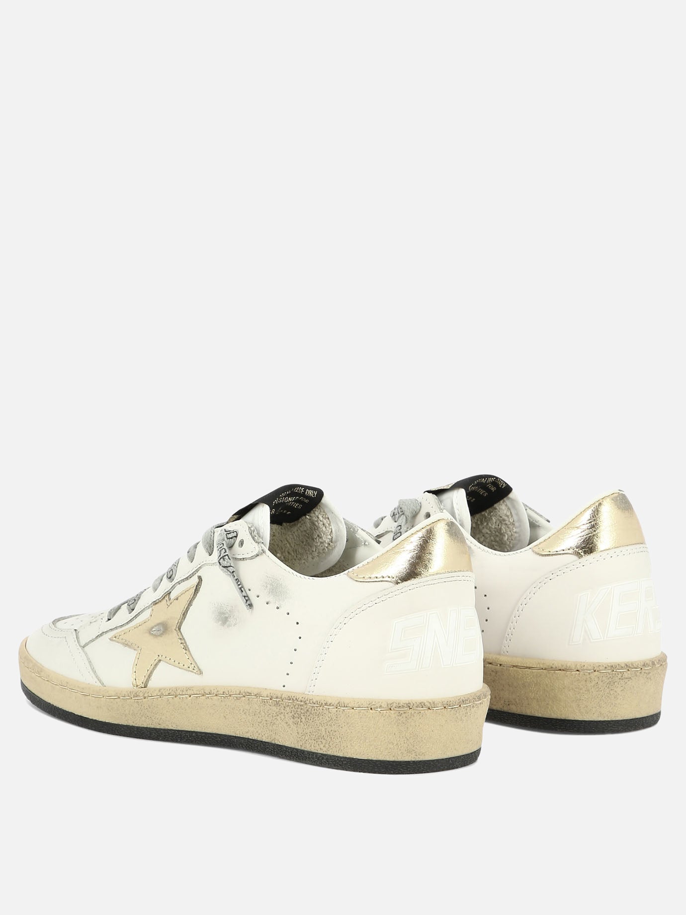 Sneaker basse 92% cow leather 8% polyamide - 100% rubber  Bianco - Golden Goose Donna | PDP | VIETTI Online Store | Zoom-Modal_4
