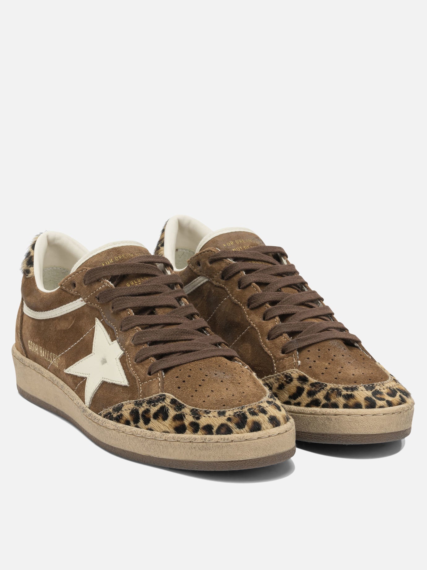 Sneaker basse 97% cow leather 2% polyethylene 1% cotton - 100% rubber  Marrone - Golden Goose Donna | PDP | VIETTI Online Store | Zoom-Modal_2
