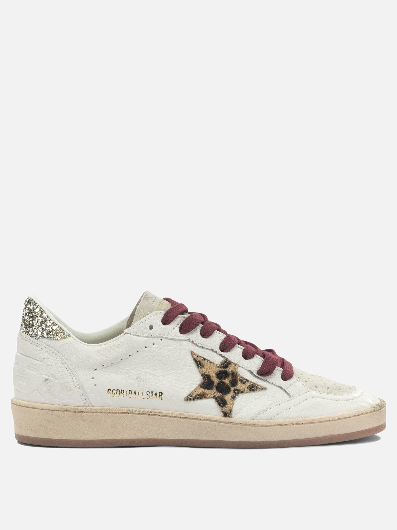 Sneaker basse 78% ovine leather 18% cow leather 3% polyethylene 1% cotton - 100% rubber  Bianco - Golden Goose Donna | PDP | VIETTI Online Store | thumbnail