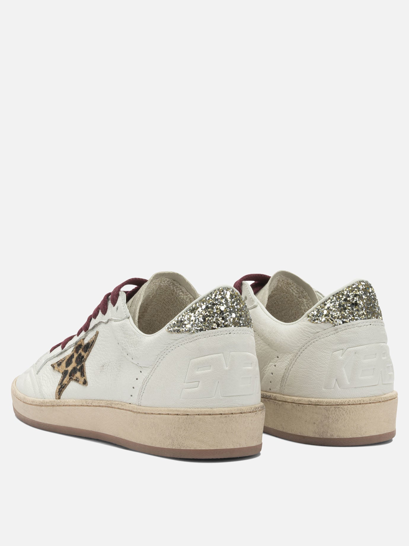 Sneaker basse 78% ovine leather 18% cow leather 3% polyethylene 1% cotton - 100% rubber  Bianco - Golden Goose Donna | PDP | VIETTI Online Store | thumbnail_4