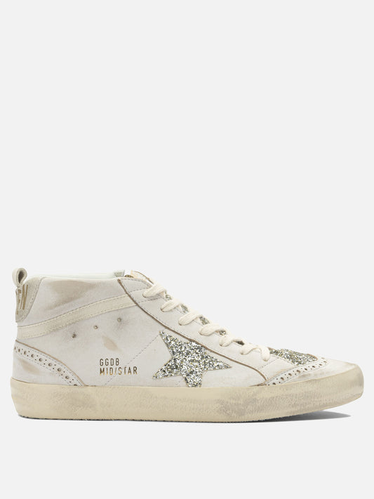 Sneaker alte 82% cow leather 12% polyethylene 6% cotton - 100% polyester  Bianco - Golden Goose Donna | PLP | VIETTI Online Store 
