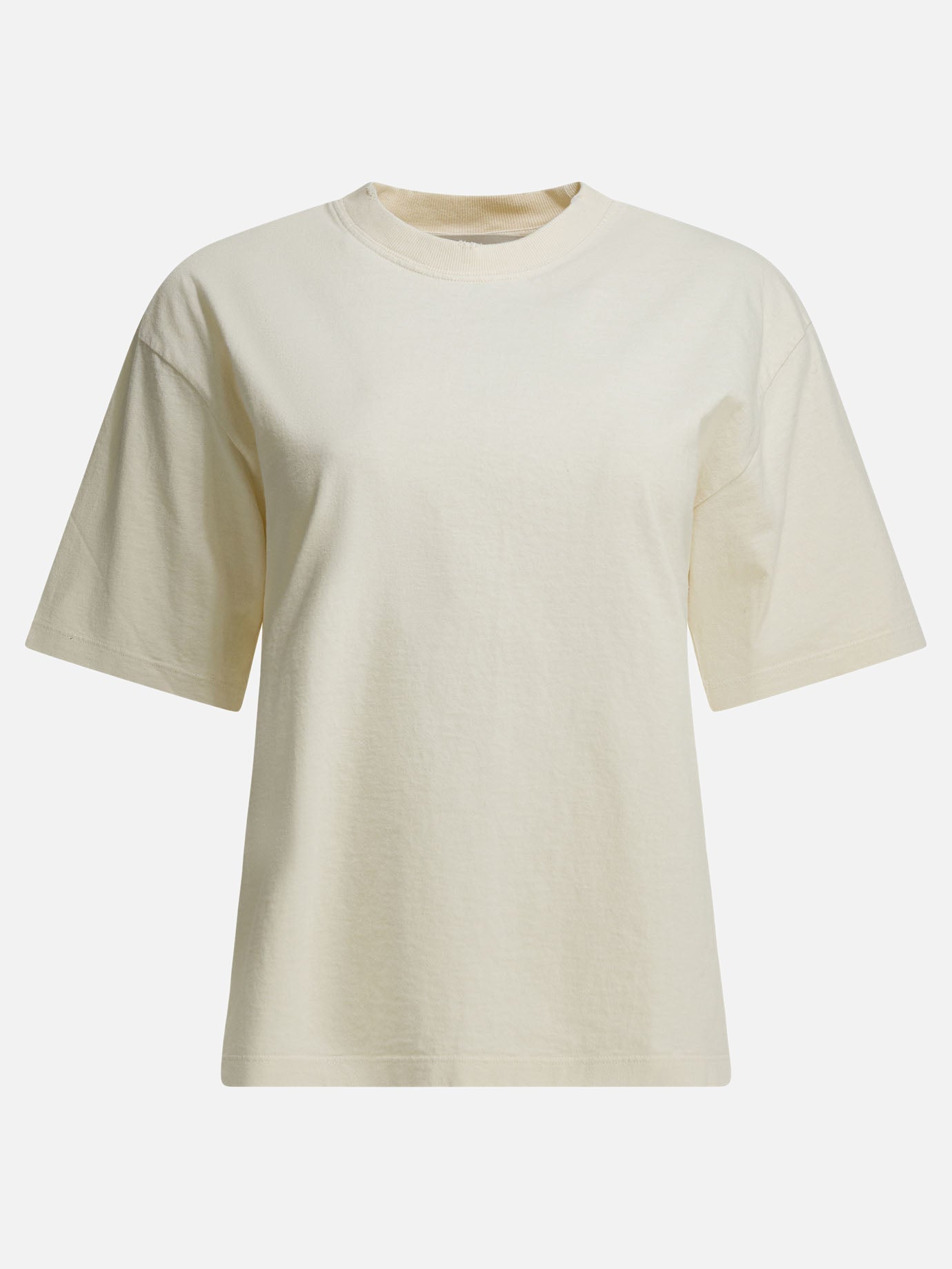 T-shirt girocollo Logo  Bianco - Golden Goose Donna | PDP | VIETTI Online Store | Zoom-Modal
