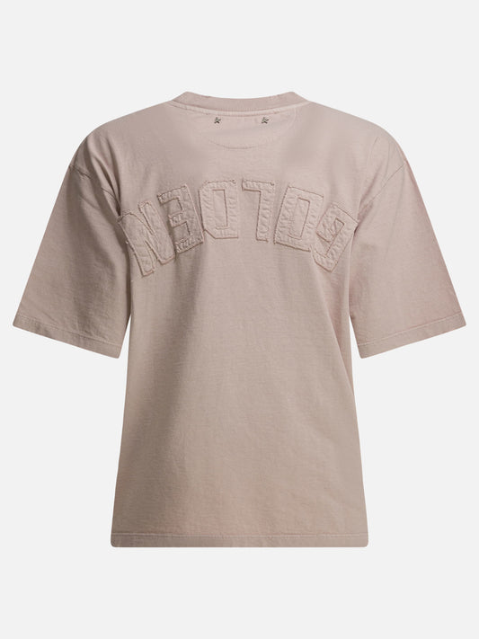 T-shirt girocollo Logo  Grigio - Golden Goose Donna | PDP | VIETTI Online Store | 2
