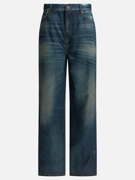 Jeans a gamba dritta Solid colour  Blu - Golden Goose Donna | PDP | VIETTI Online Store 
