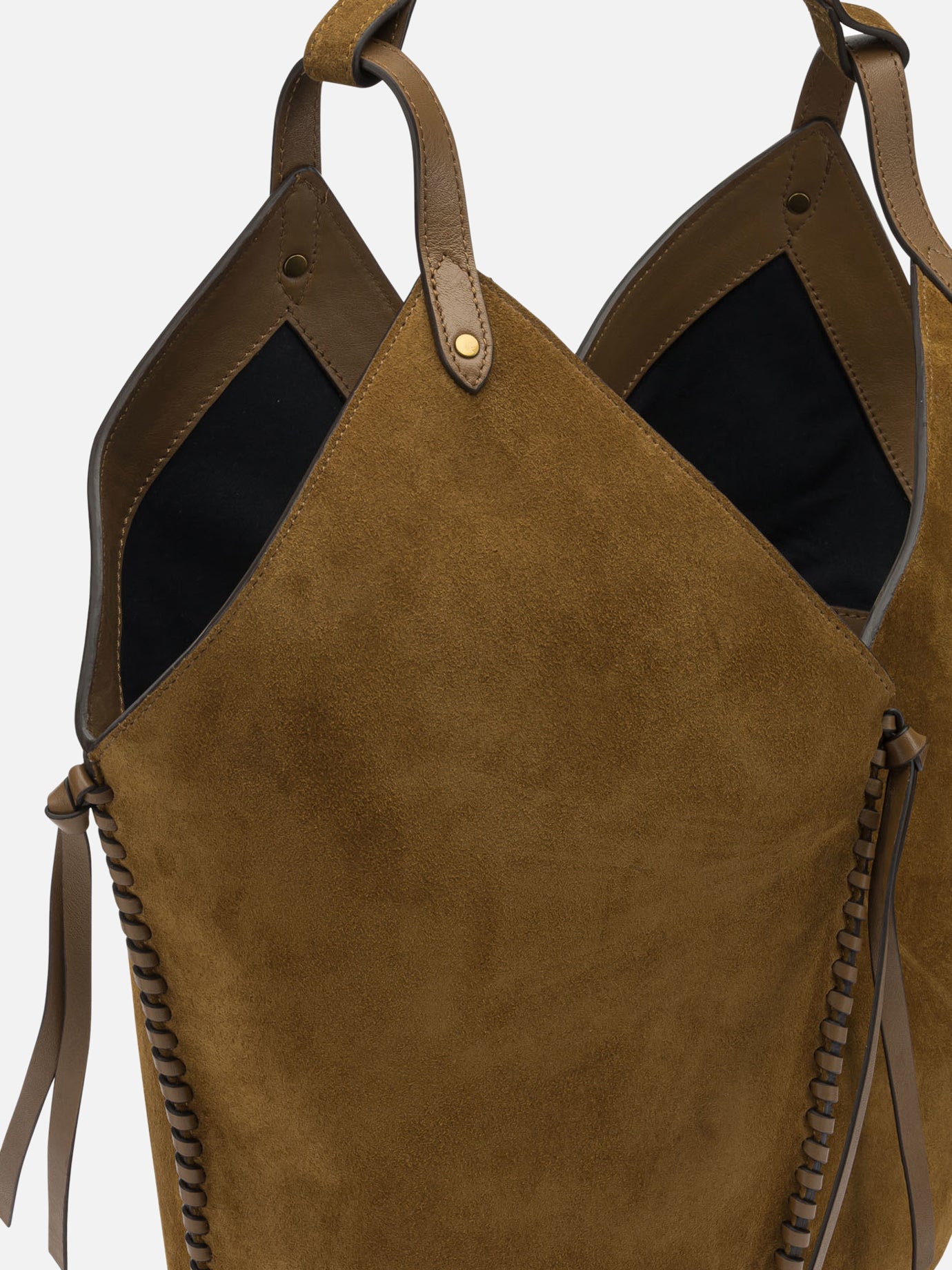 Borse grandi 100% calf velvet leather  Marrone - Isabel Marant Donna | PDP | VIETTI Online Store | Zoom-Modal_4
