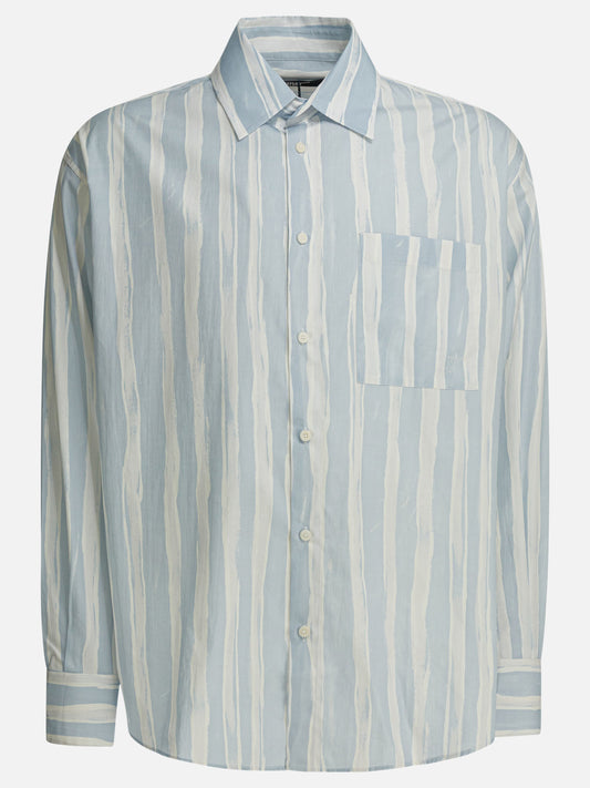 Camicie casual Striped  Blu - Jacquemus Uomo | PLP | VIETTI Online Store 
