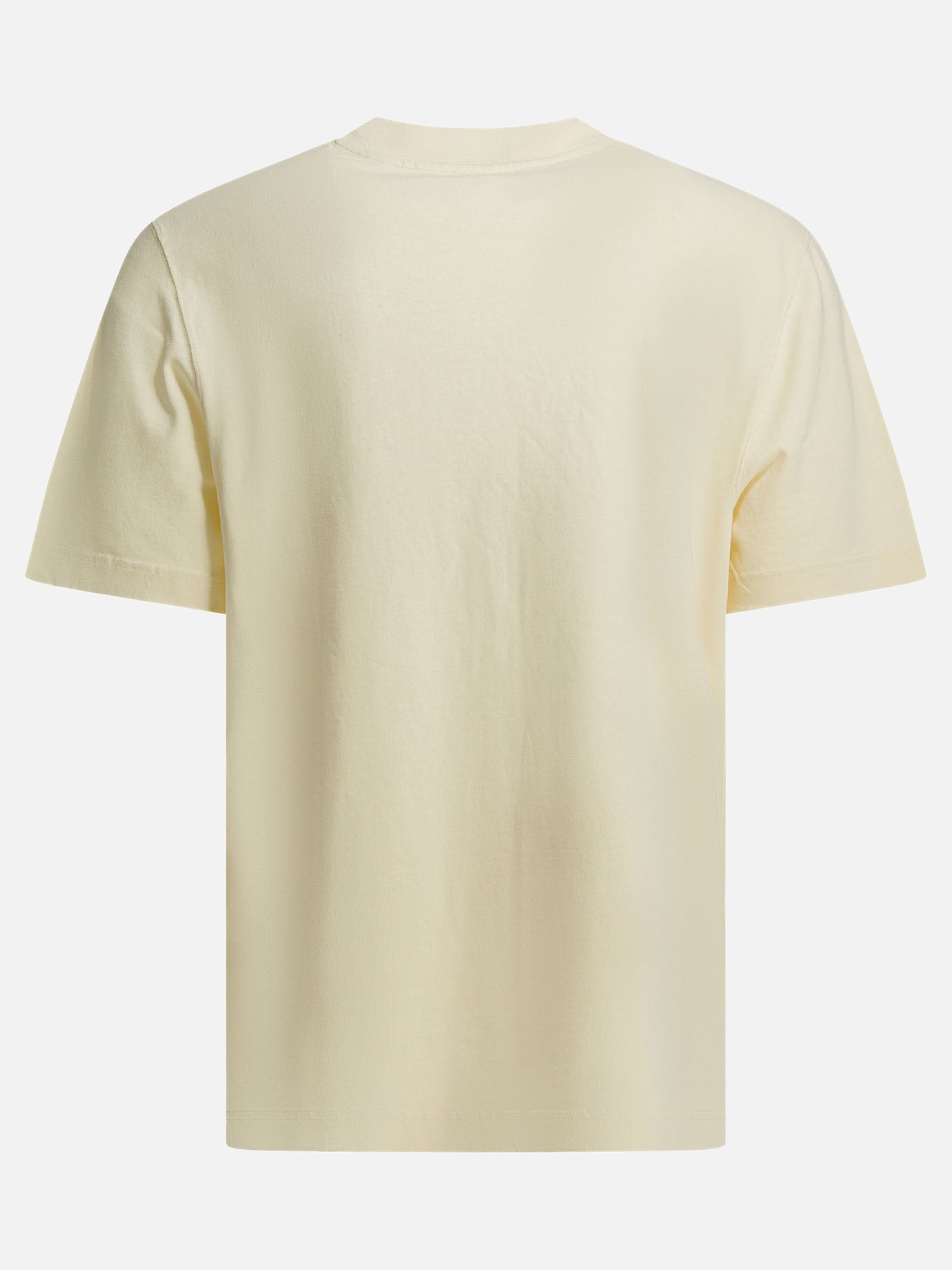 T-shirt girocollo Logo  Beige - Jacquemus Uomo | PDP | VIETTI Online Store | Zoom-Modal_2
