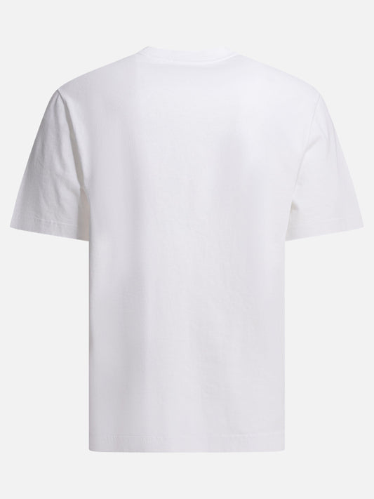 T-shirt girocollo Logo  Bianco - Jacquemus Uomo | PDP | VIETTI Online Store | 2
