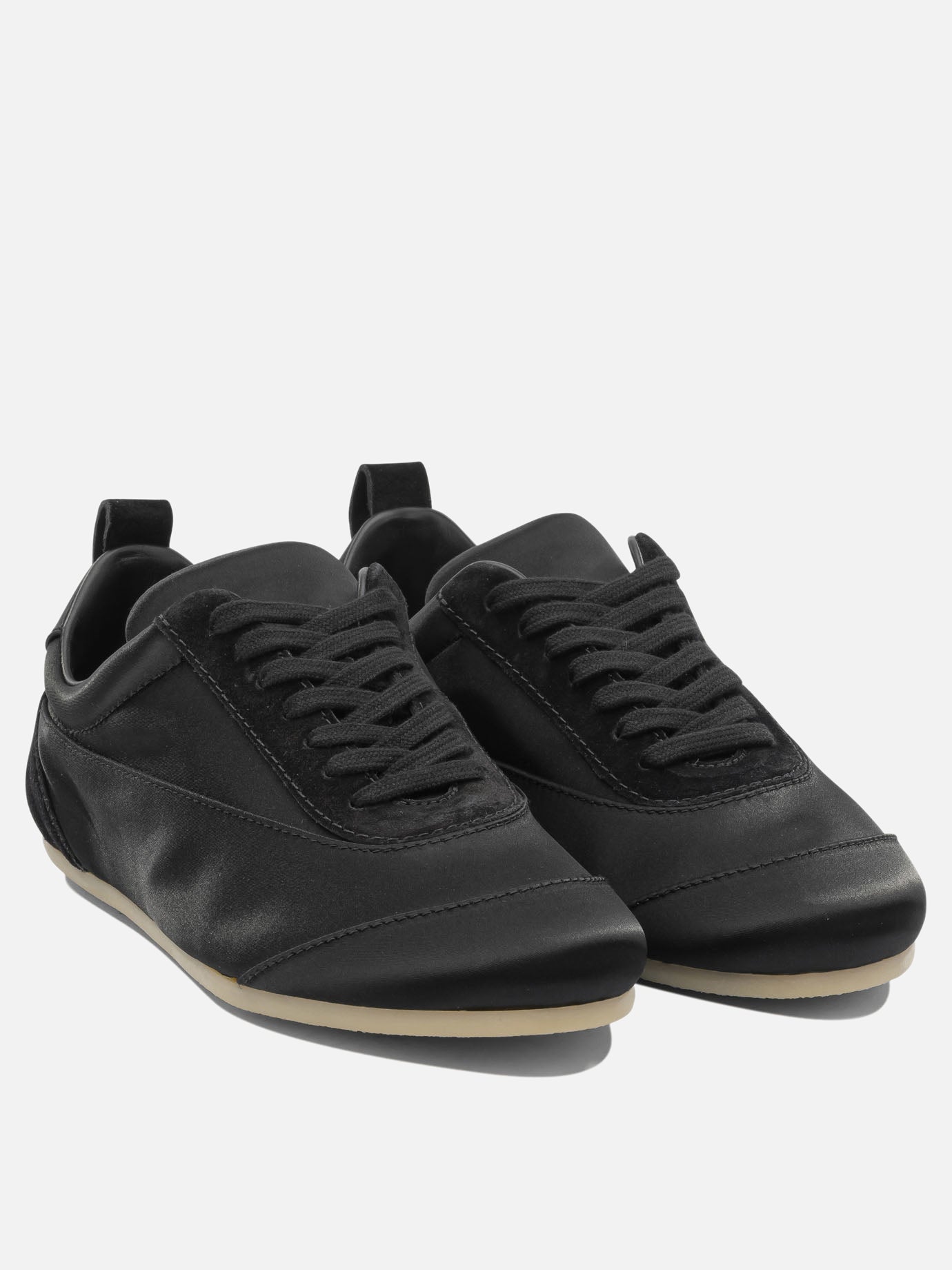 Sneaker basse 44% cotton 36% acetate 16% polyamide 4% elastane - 100% rubber  Nero - Jil Sander Donna | PDP | VIETTI Online Store | thumbnail_2