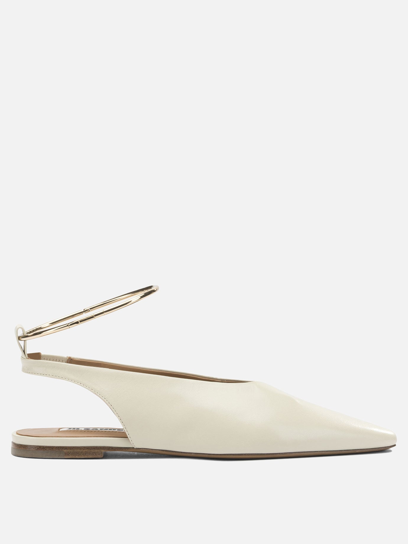 Ballerine classiche 100% goat leather - 100% calf leather  Beige - Jil Sander Donna | PDP | VIETTI Online Store | Zoom-Modal
