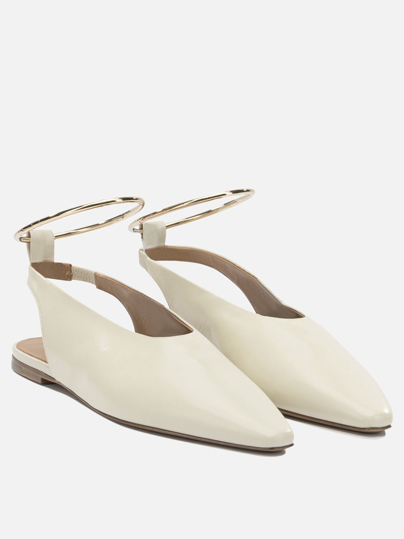 Ballerine classiche 100% goat leather - 100% calf leather  Beige - Jil Sander Donna | PDP | VIETTI Online Store | thumbnail_2