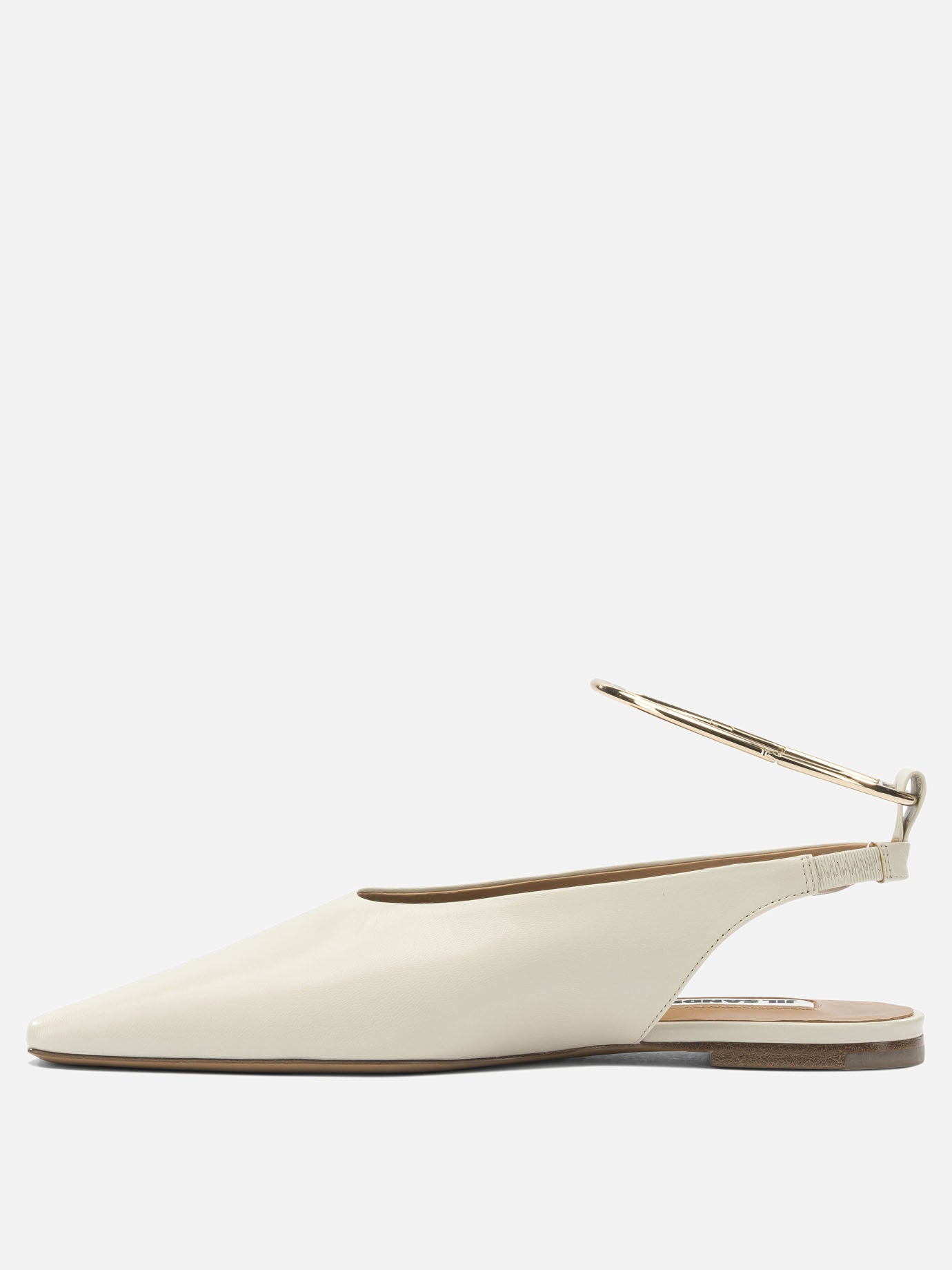 Ballerine classiche 100% goat leather - 100% calf leather  Beige - Jil Sander Donna | PDP | VIETTI Online Store | Zoom-Modal_3
