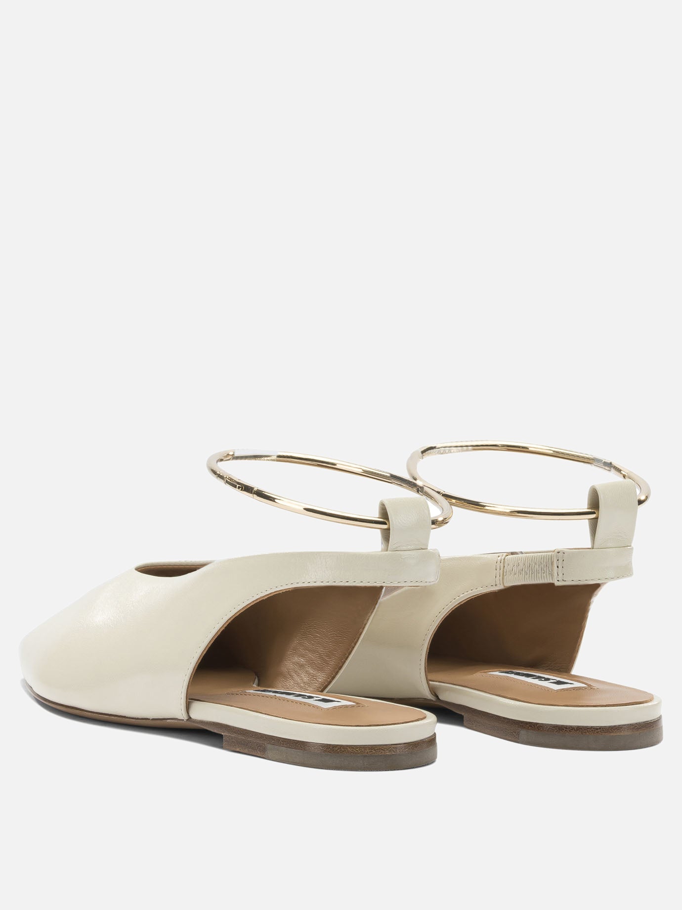 Ballerine classiche 100% goat leather - 100% calf leather  Beige - Jil Sander Donna | PDP | VIETTI Online Store | Zoom-Modal_4
