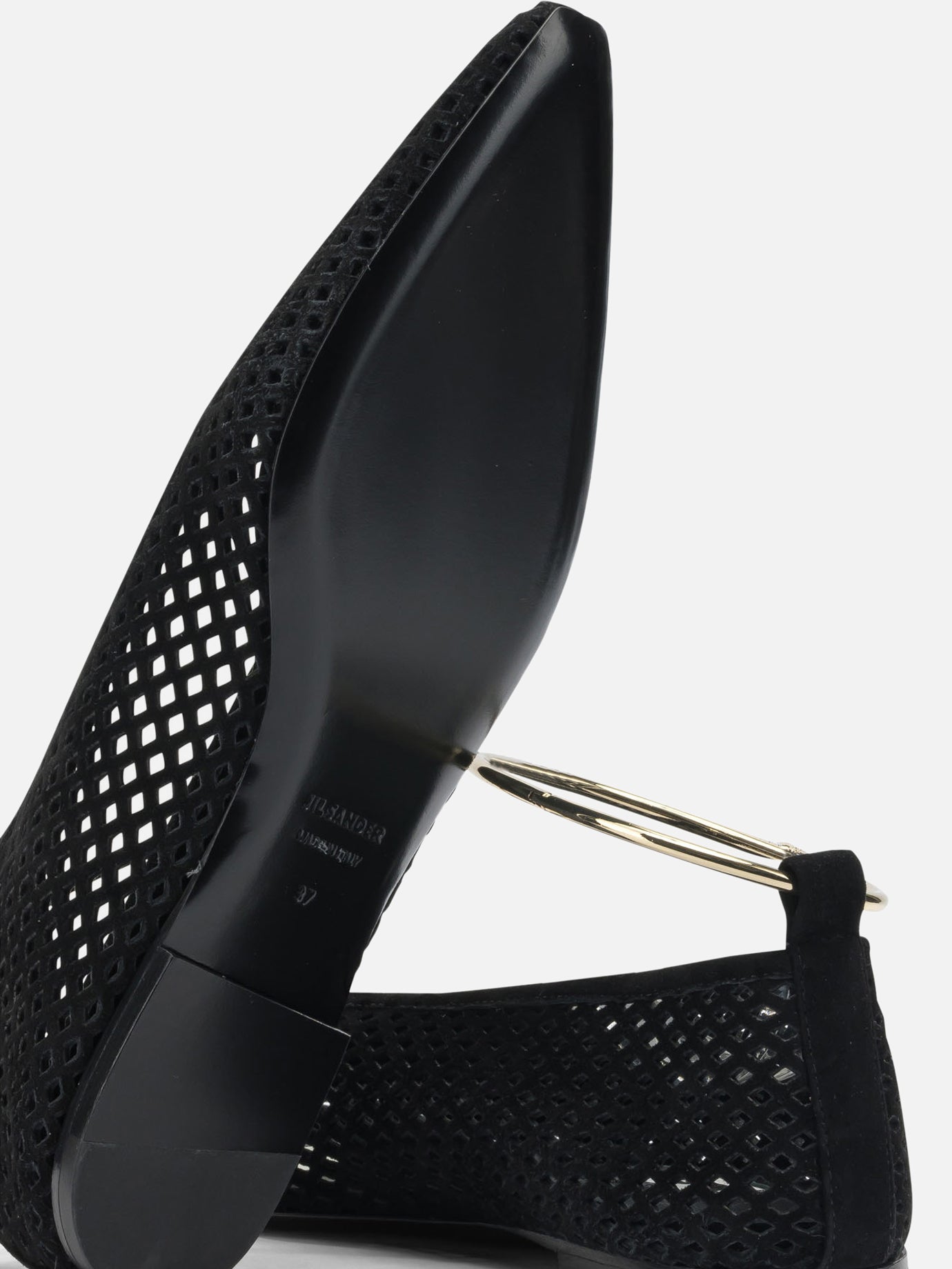 Ballerine classiche 100% goat leather - 100% calf leather  Nero - Jil Sander Donna | PDP | VIETTI Online Store | thumbnail_5