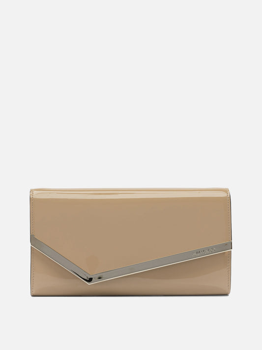 Pochette 55% calf 35% lamb 10% brass  Oro - Jimmy Choo Donna | PDP | VIETTI Online Store 
