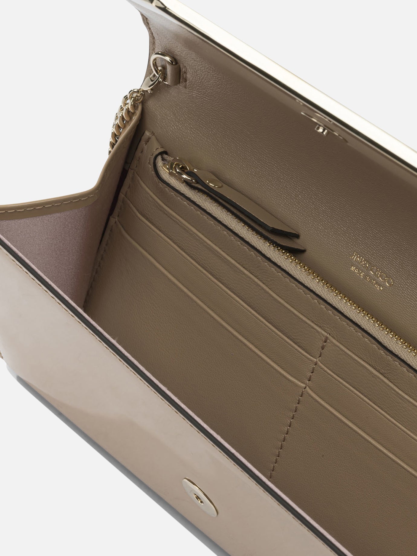 Pochette 55% calf 35% lamb 10% brass  Oro - Jimmy Choo Donna | PDP | VIETTI Online Store | thumbnail_5