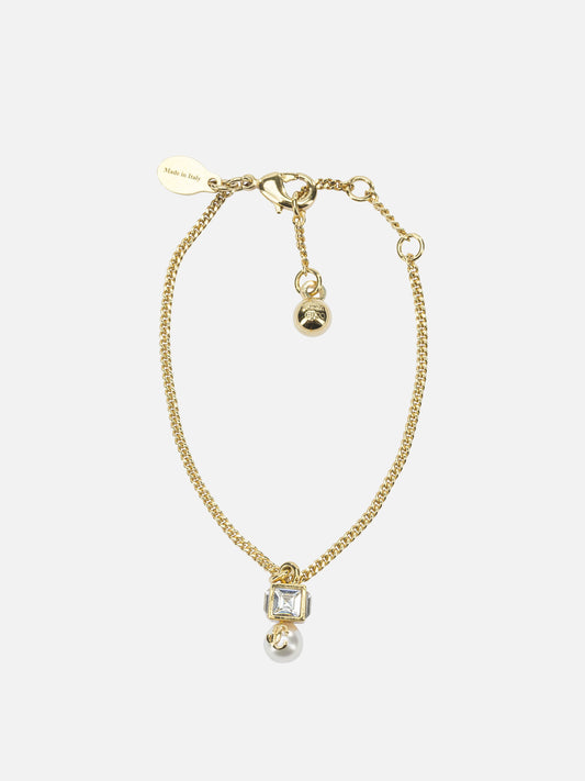 Bracciali & Cavigliere 60% brass 20% glass 20% acrylonitrile butadiene styrene  Oro - Jimmy Choo Donna | PLP | VIETTI Online Store 
