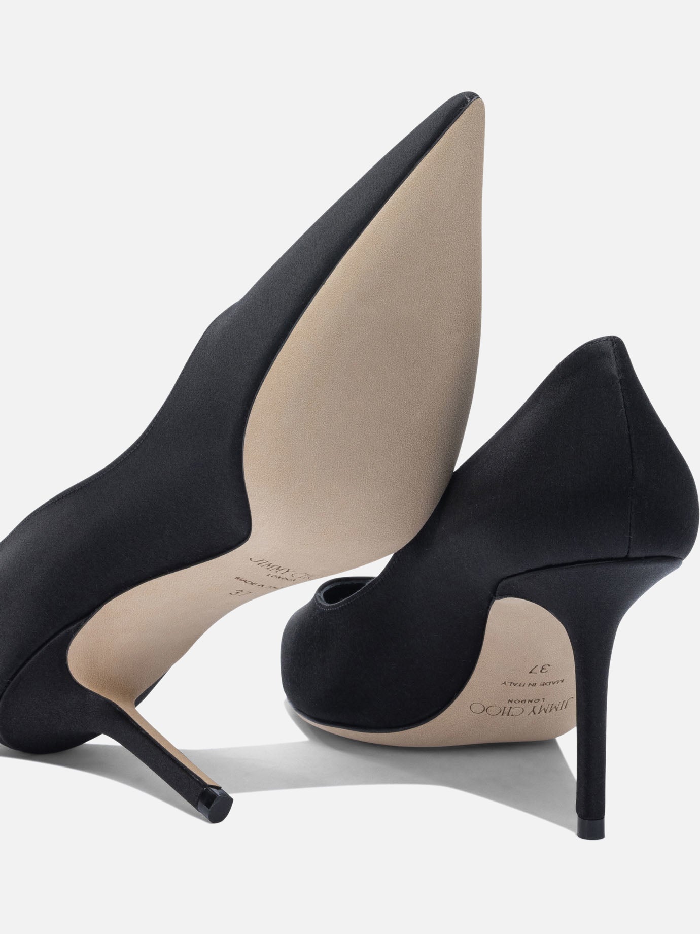 Pumps 77% textile 10% leather 5% salpa 5% plastic 3% metal - 100% calf  Black - Jimmy Choo Women | PDP | VIETTI Online Store | Zoom-Modal_5

