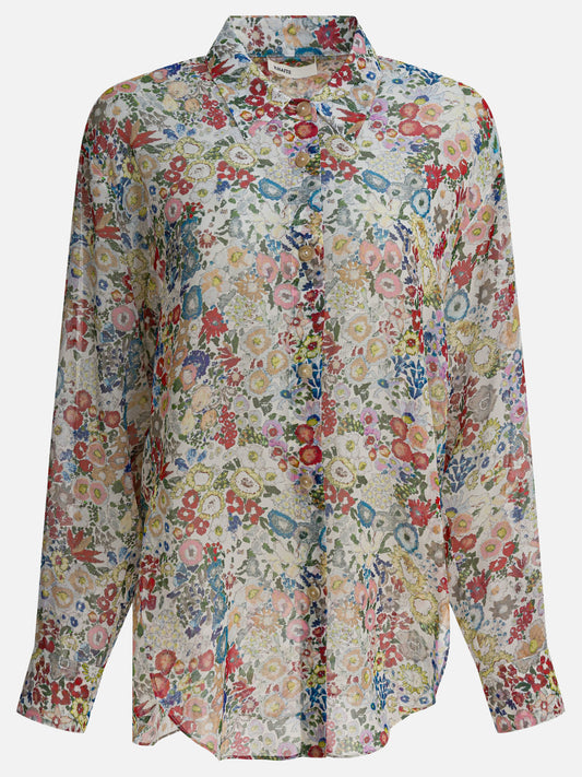 Camicie casual Floral  Bianco - Khaite Donna | PLP | VIETTI Online Store 
