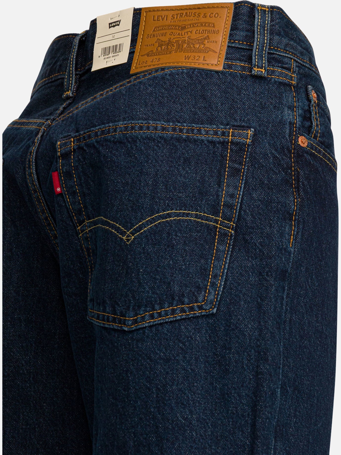Five pockets shorts Solid colour  Blue - Levi's Men | PDP | VIETTI Online Store | thumbnail_4