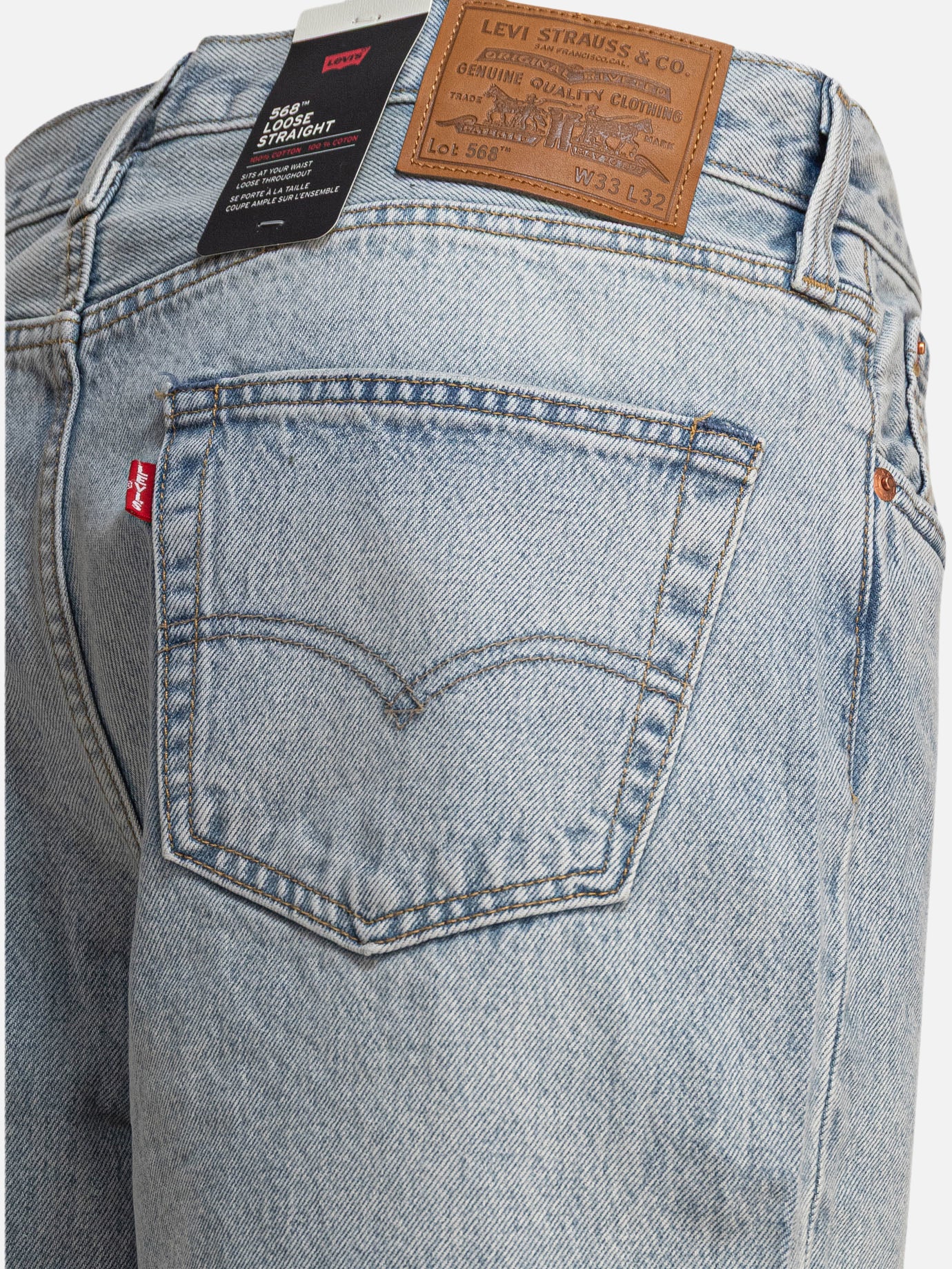 Wide-leg jeans Solid colour  Blue - Levi&#39;s Men | PDP | VIETTI Online Store | thumbnail_4