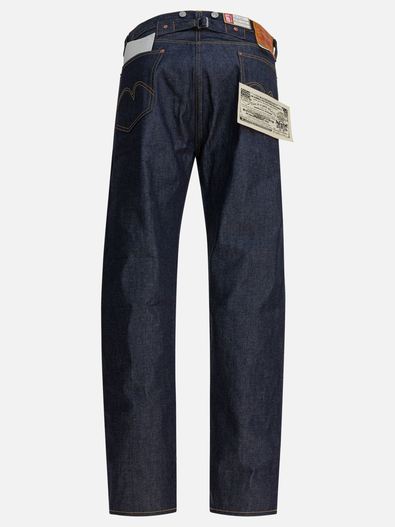 Wide-leg jeans Solid colour  Blue - Levi's Men | PDP | VIETTI Online Store | Zoom-Modal_2
