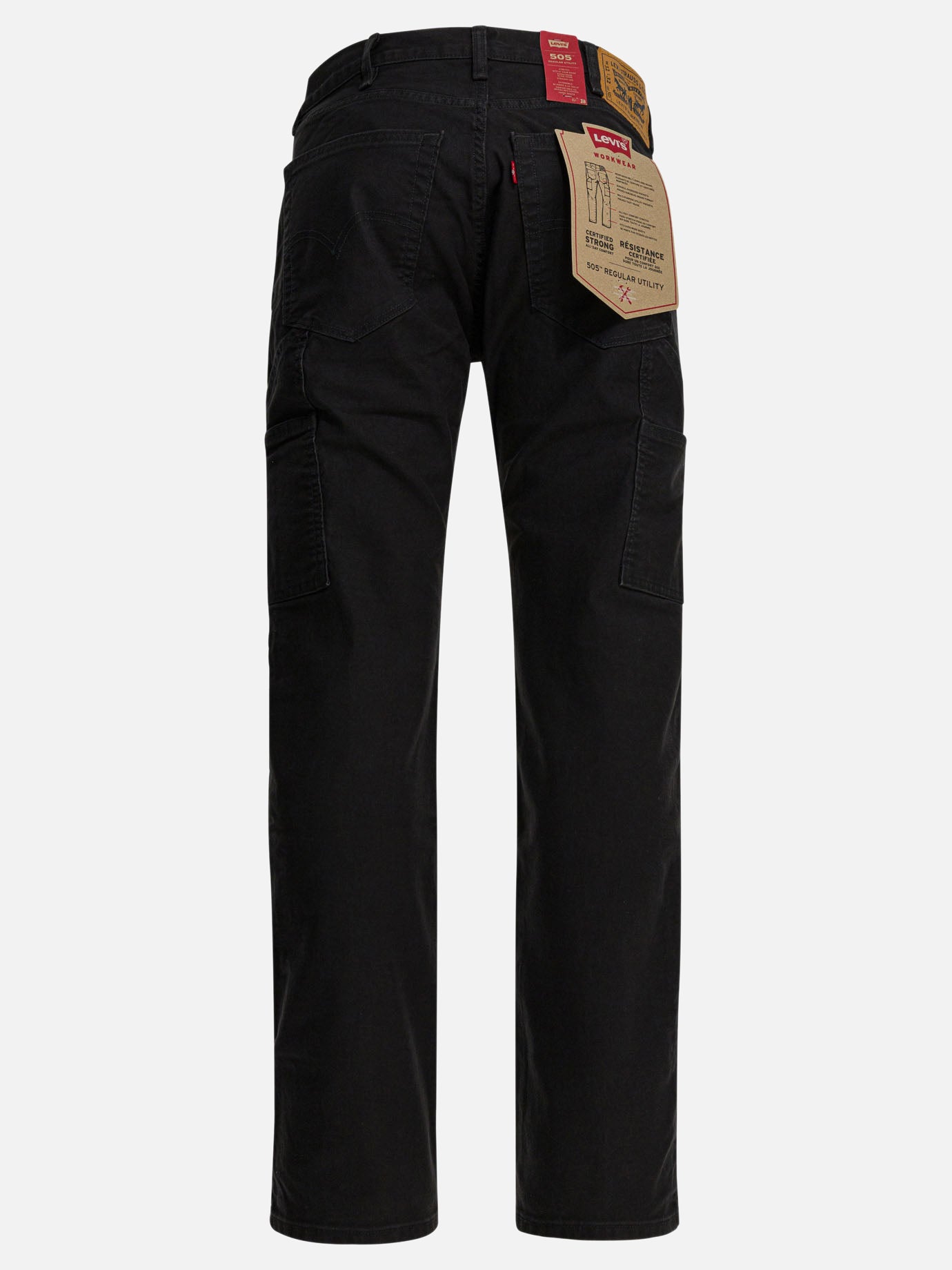Straight-leg jeans Solid colour  Black - Levi's Men | PDP | VIETTI Online Store | thumbnail_2