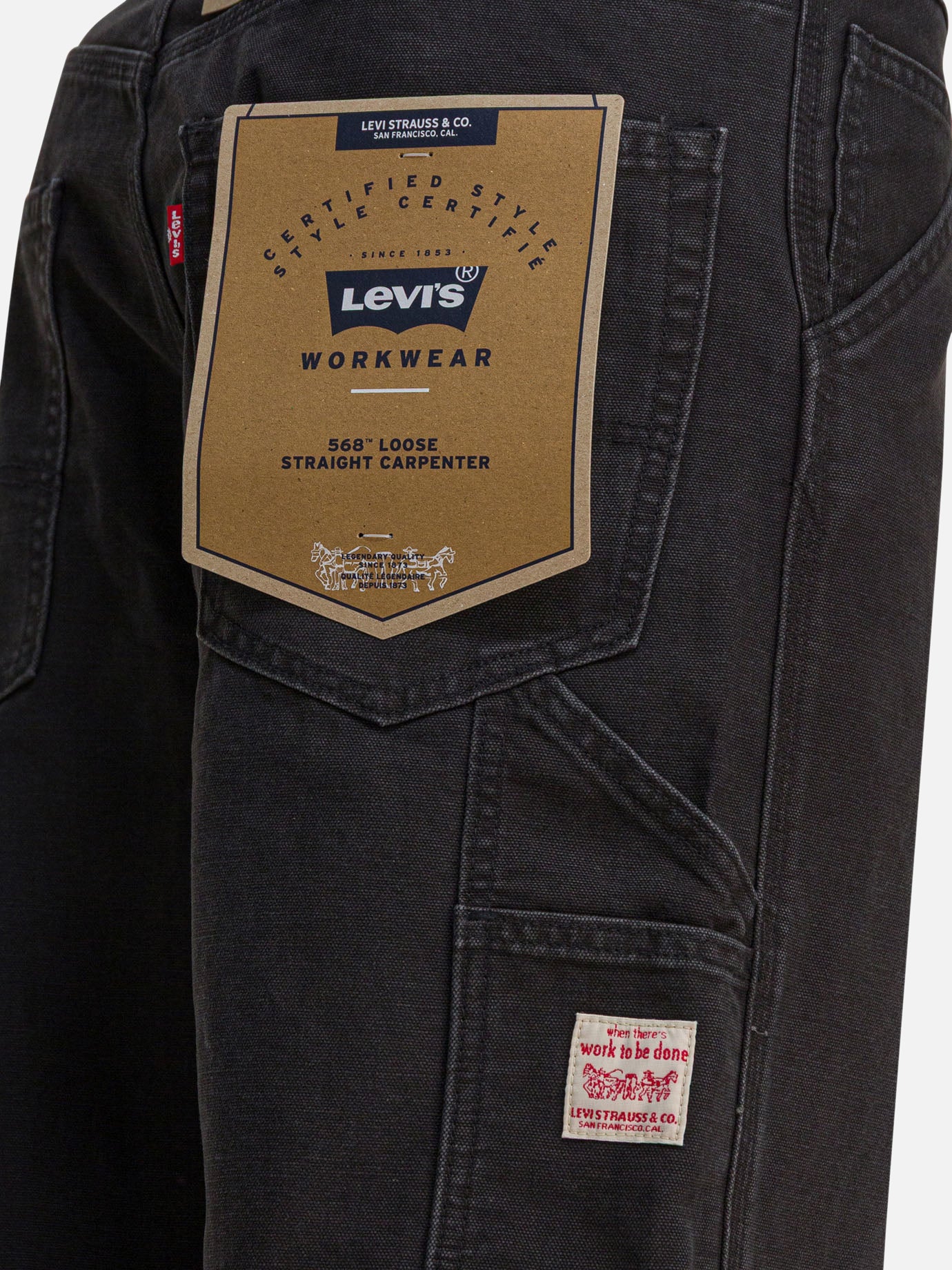 Wide-leg jeans Solid colour  Blue - Levi's Men | PDP | VIETTI Online Store | thumbnail_4