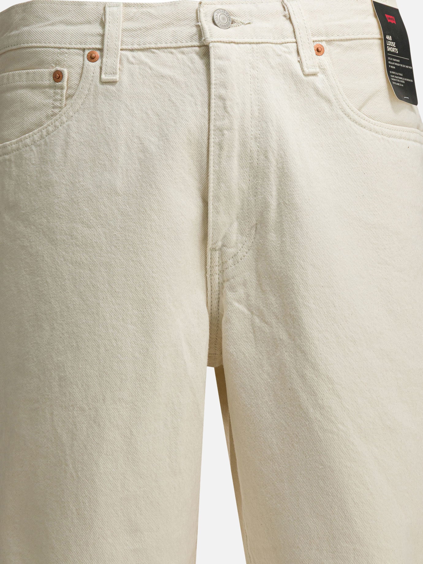 Short cinque tasche 100% cotton  Bianco - Levi's Uomo | PDP | VIETTI Online Store | thumbnail_3