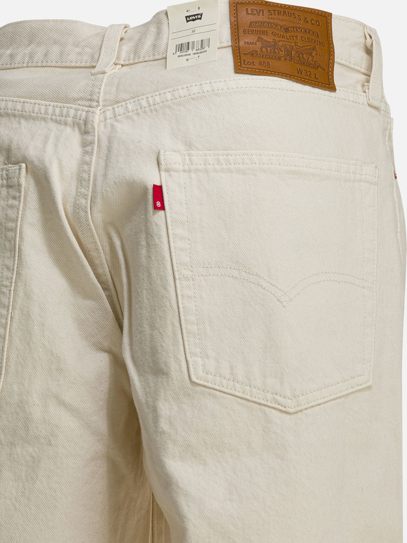 Short cinque tasche 100% cotton  Bianco - Levi's Uomo | PDP | VIETTI Online Store | thumbnail_4