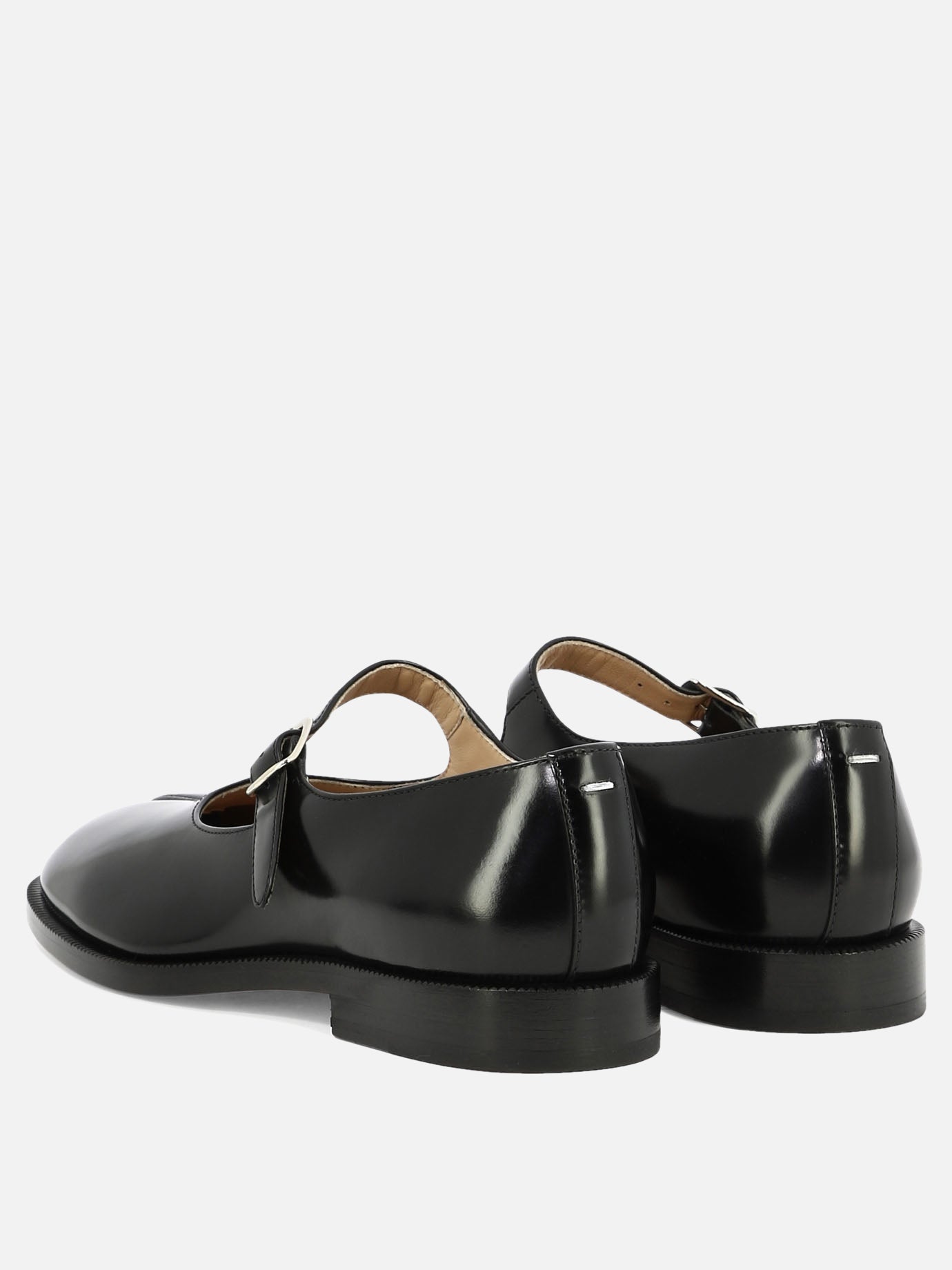 Ballerine Mary Jane 100% calf leather - 100% leather  Nero - Maison Margiela Donna | PDP | VIETTI Online Store | thumbnail_4