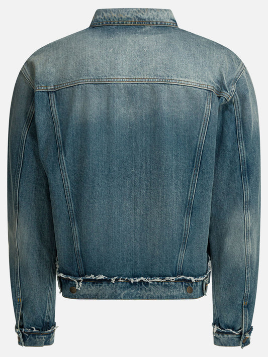 Giacche in denim Solid colour  Blu - Maison Margiela Uomo | PDP | VIETTI Online Store | 2
