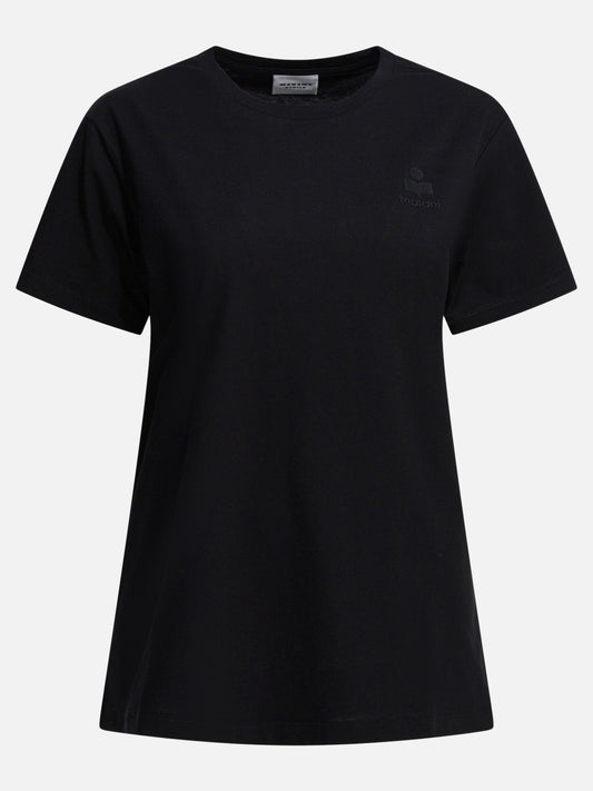 T-shirt girocollo Solid colour  Nero - Marant Étoile Donna | VIETTI Online Store 
