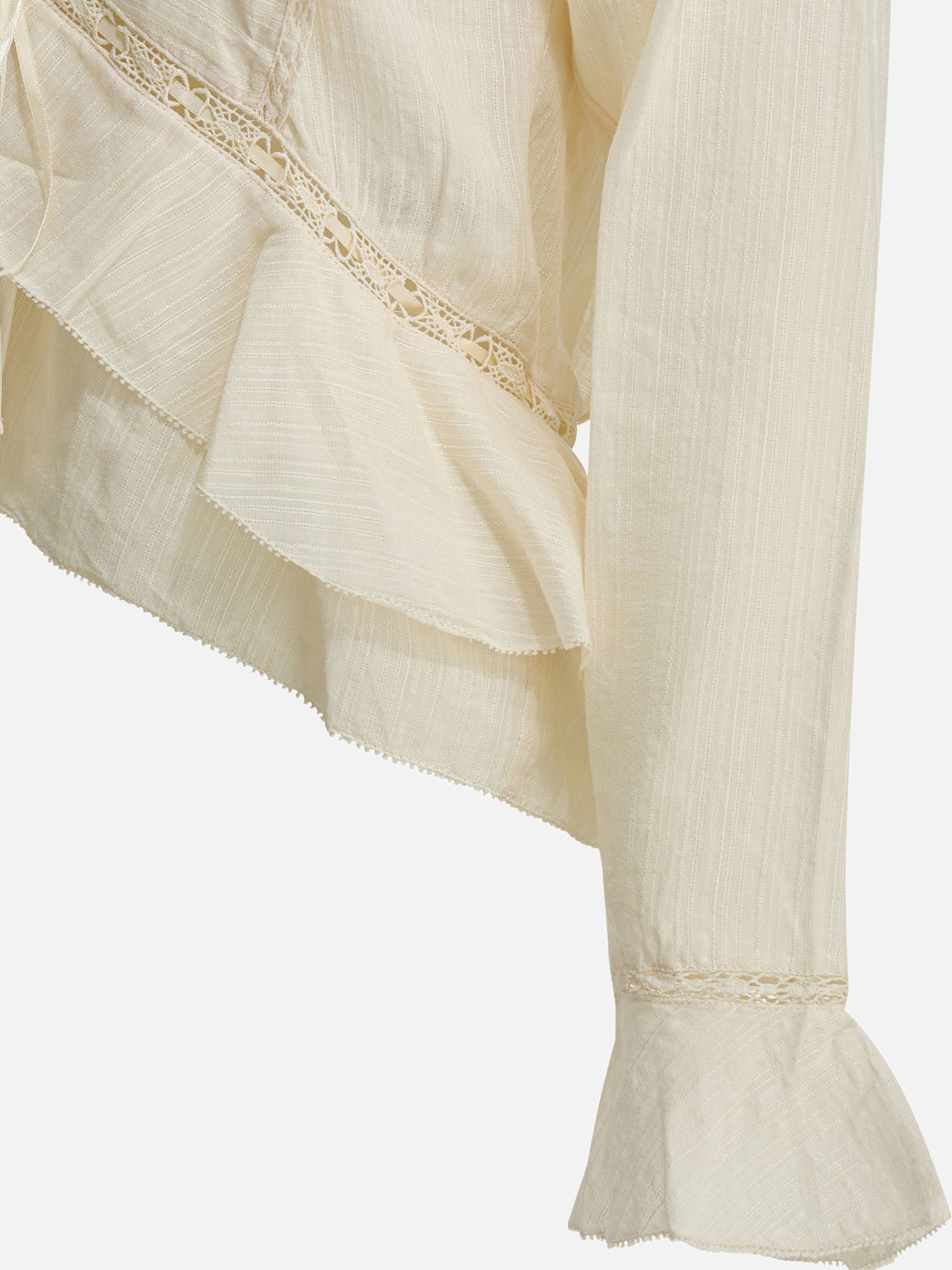 Camicie casual Embroidered  Beige - Marant Étoile Donna | PDP | VIETTI Online Store | Zoom-Modal_4
