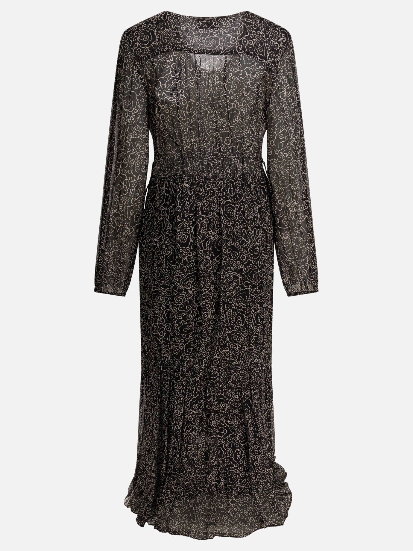 Abiti midi Floral  Nero - Marant Étoile Donna | PDP | VIETTI Online Store | Zoom-Modal_2
