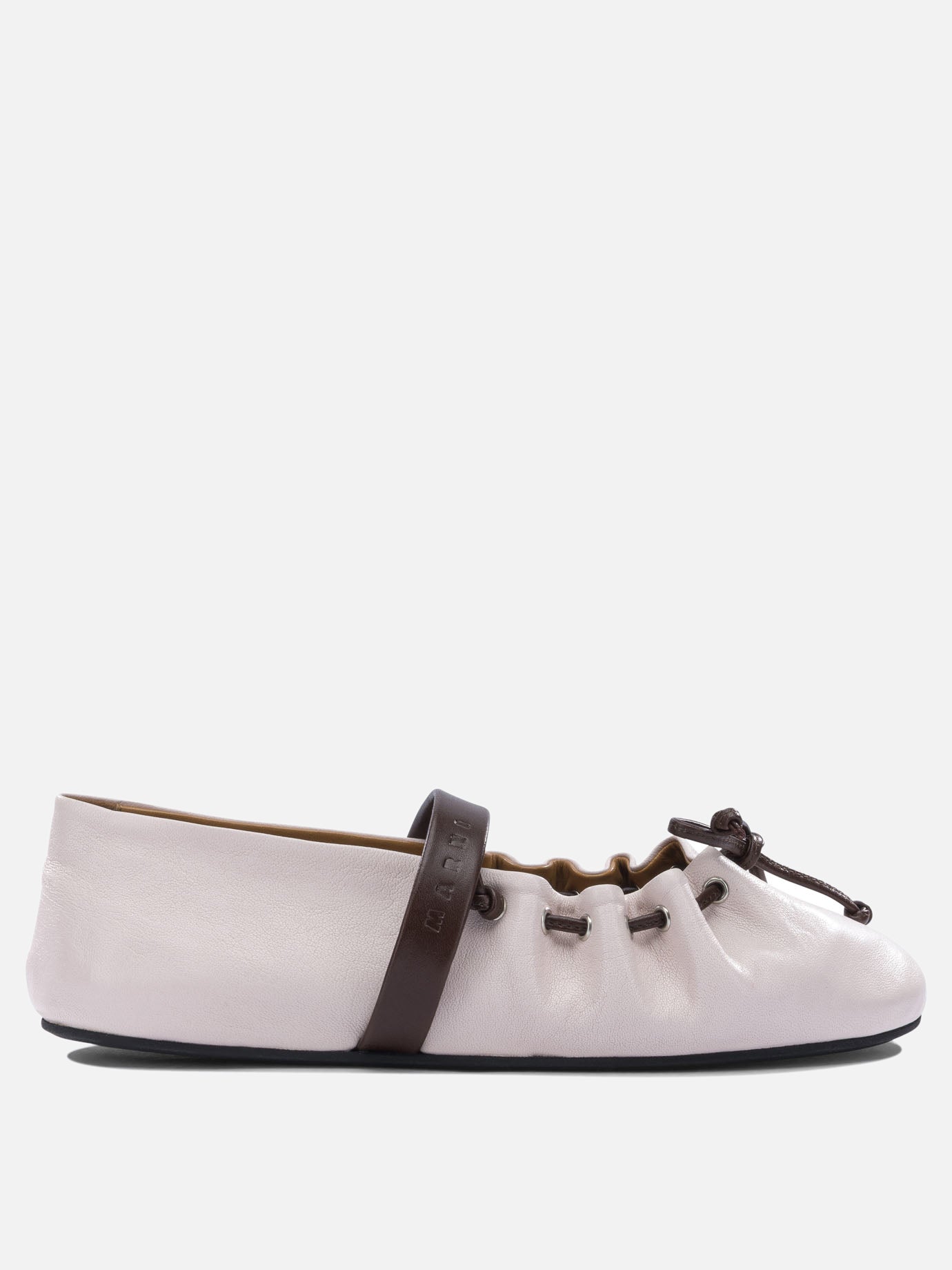 Ballerine Mary Jane 100% ovine leather - 100% rubber  Rosa - Marni Donna | PDP | VIETTI Online Store | Zoom-Modal
