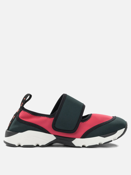 Sneaker basse 80% polyamide 20% elastane - 100% rubber  Blu - Marni Donna | PLP | VIETTI Online Store 
