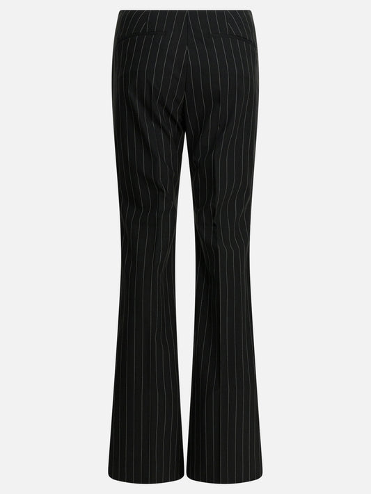 Pantaloni sartoriali Pinstriped  Nero - Max Mara Sportmax Donna | PDP | VIETTI Online Store | 2
