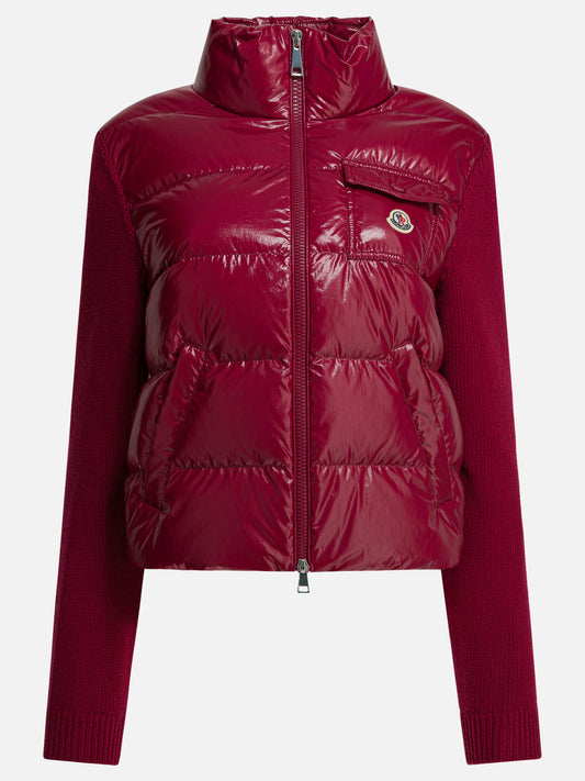 Piumini corti Logo  Fucsia - Moncler Donna | PLP | VIETTI Online Store 
