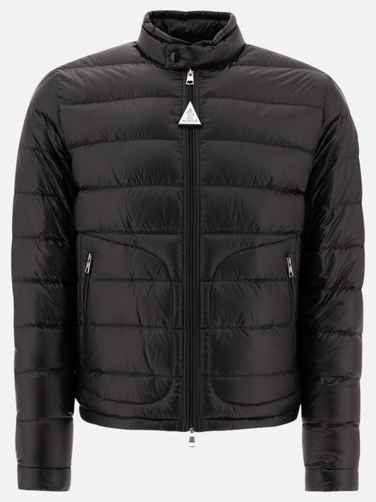 Piumini corti Logo  Nero - Moncler Uomo | PLP | VIETTI Online Store 

