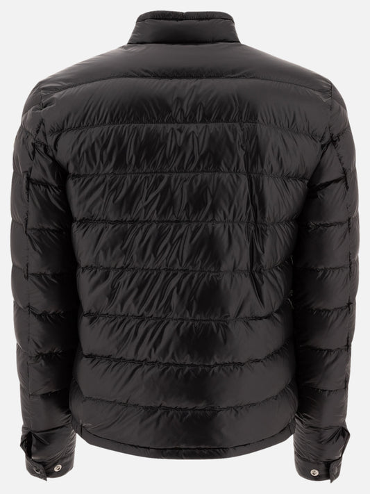 Piumini corti Logo  Nero - Moncler Uomo | PLP | VIETTI Online Store | 2
