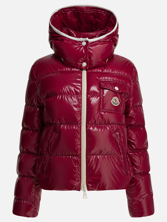 Piumini corti Logo  Fucsia - Moncler Donna | PLP | VIETTI Online Store 
