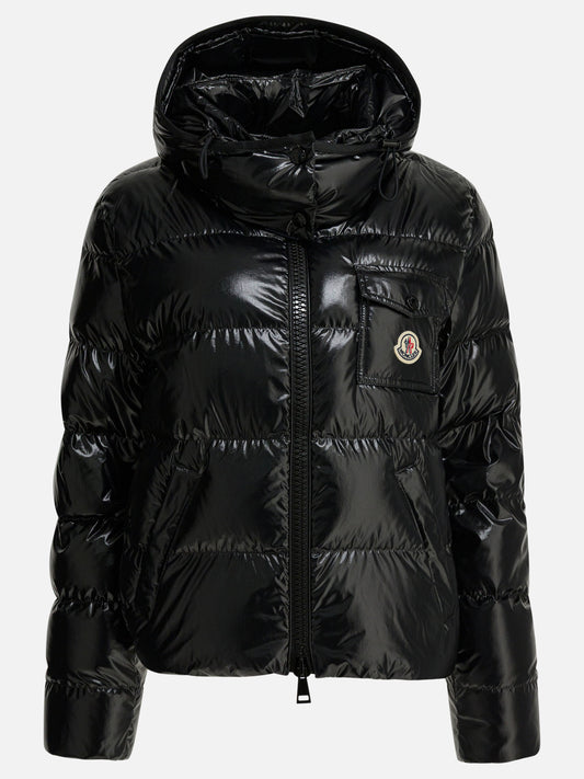 Piumini corti Logo  Nero - Moncler Donna | PLP | VIETTI Online Store 
