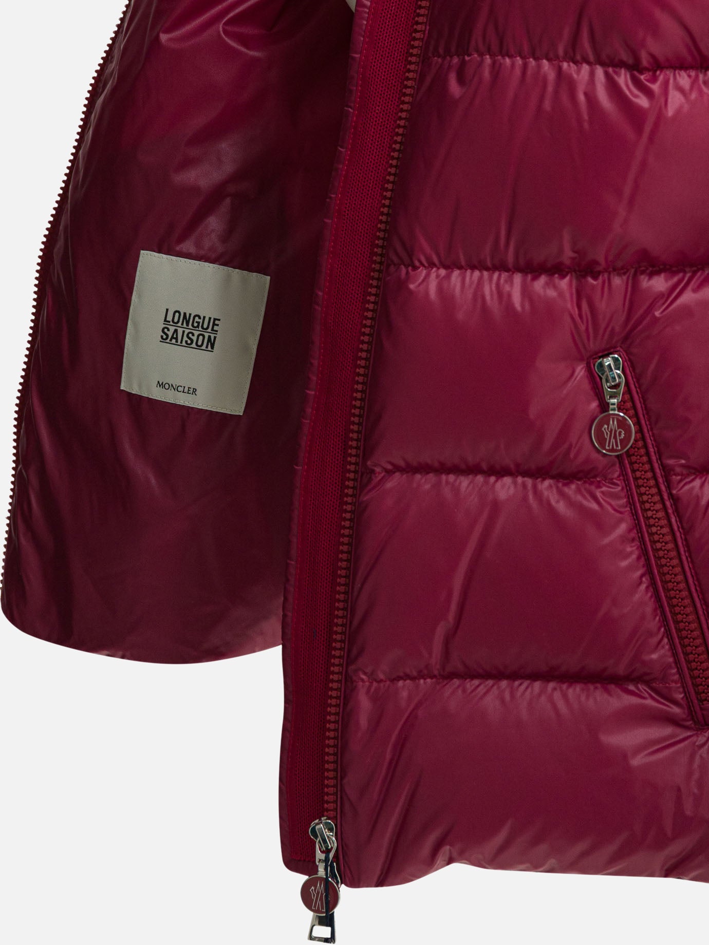 Piumini corti Logo  Fucsia - Moncler Donna | PDP | VIETTI Online Store | Zoom-Modal_3
