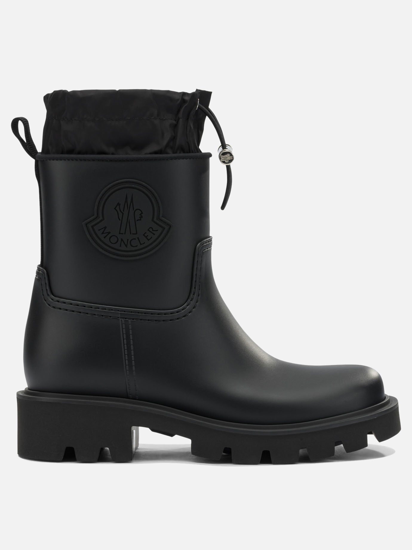 Al ginocchio 100% pvc - 80% polyamide 20% elastane  Nero - Moncler Donna | PDP | VIETTI Online Store | Zoom-Modal
