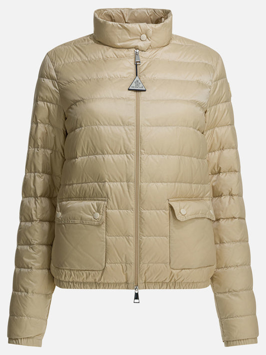 Piumini corti Logo  Beige - Moncler Donna | PDP | VIETTI Online Store 
